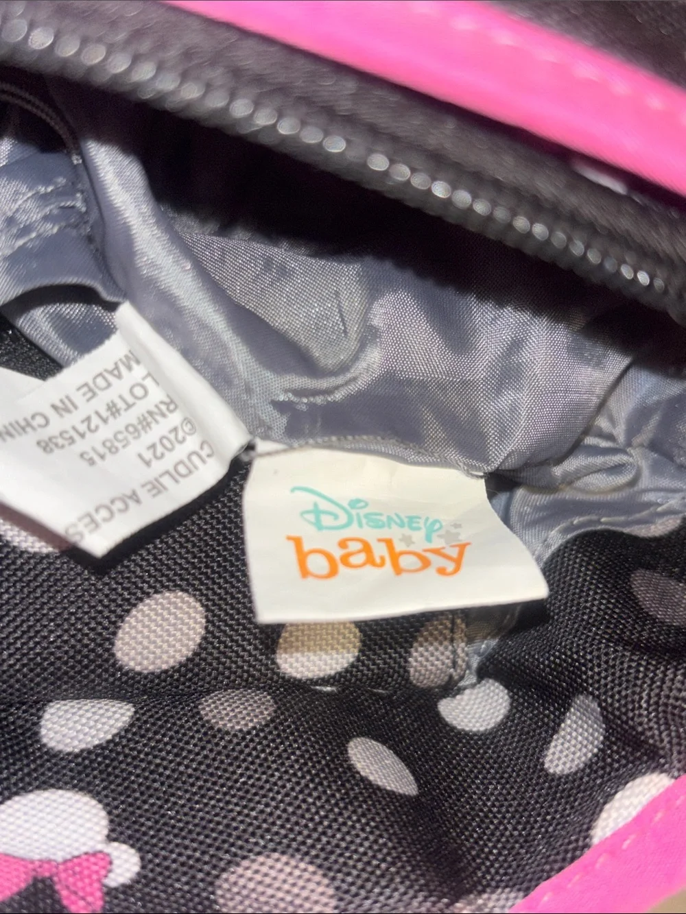 minnie mouse diaper bag